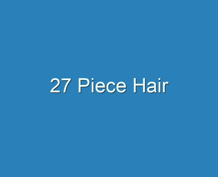 27 Piece Hair 305 