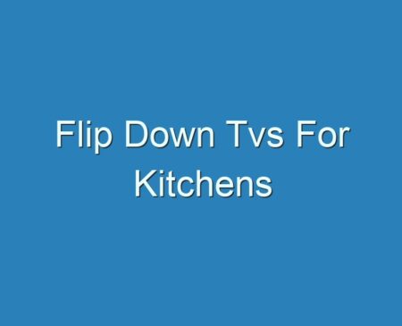 20 Best Flip Down Tvs For Kitchens 2023 Reviews   Flip Down Tvs For Kitchens 3191 450x365 