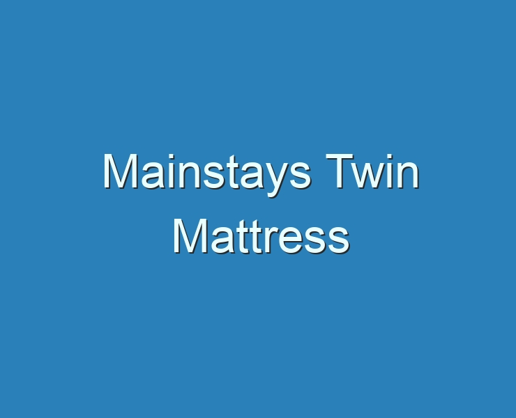 mainstays waterproof mattress pad twin double 100 polyester
