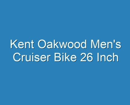 kent oakwood men's cruiser bike