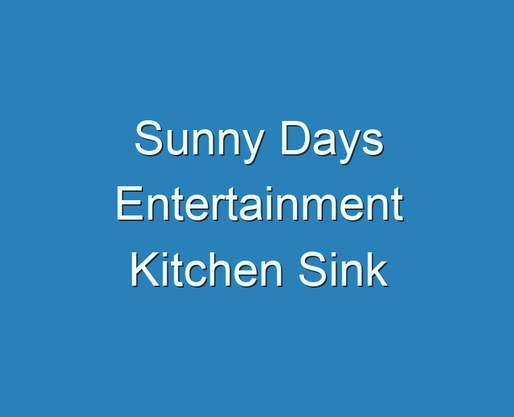 sunny days kitchen sink play set